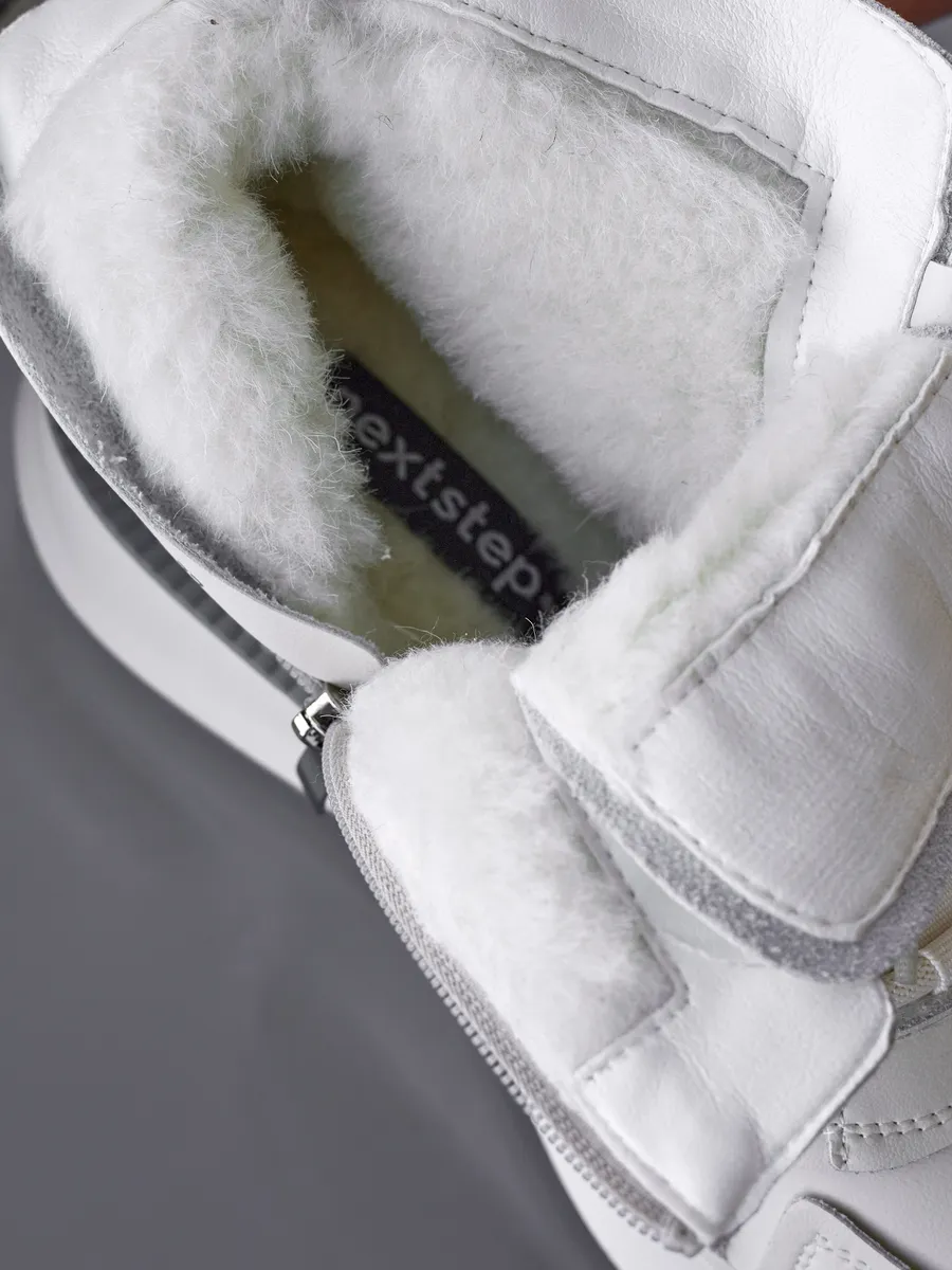 Ботинки женские зимние натуральная кожа спортивные 42-ZBE34-1-111