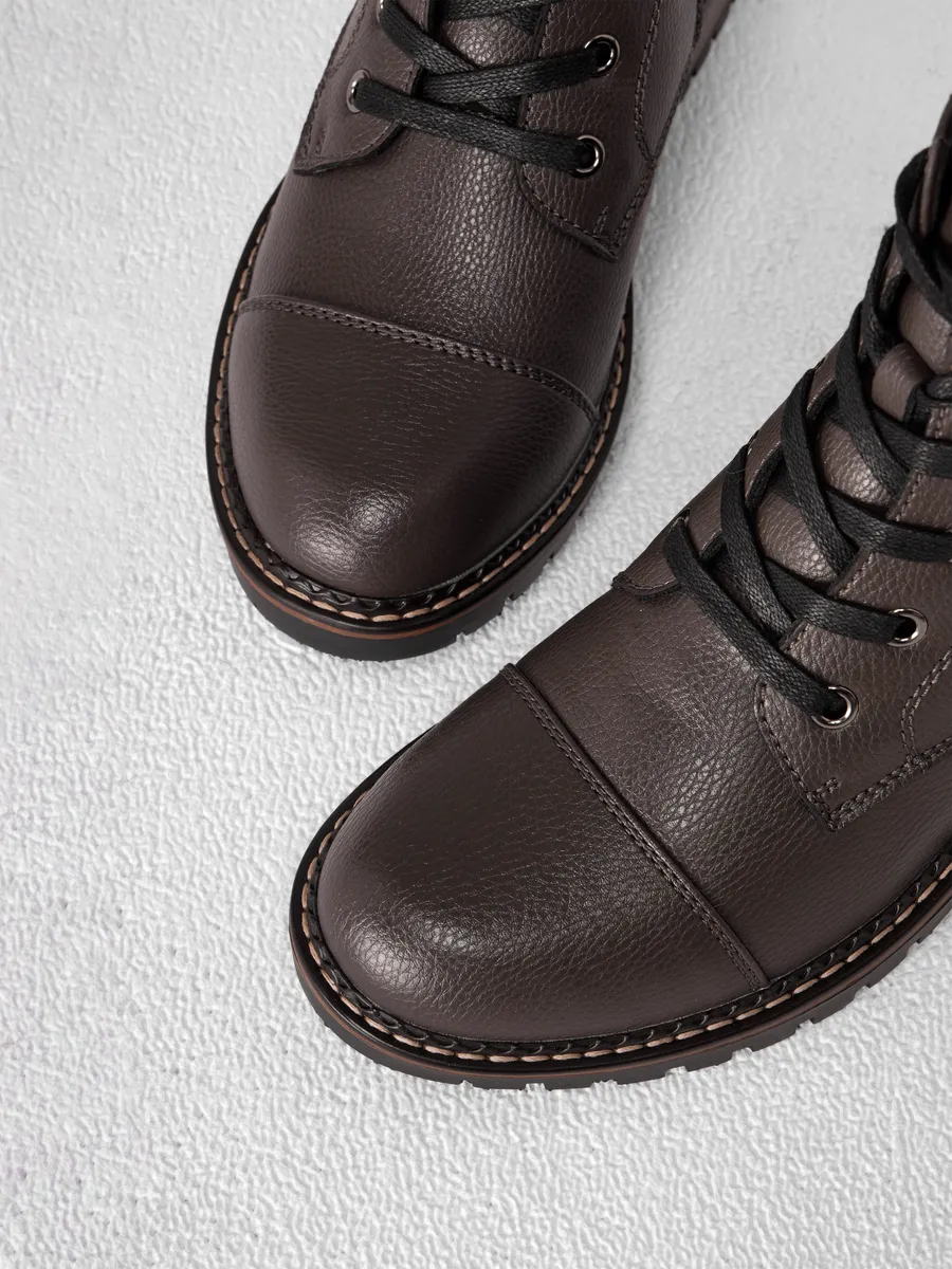 Ботинки женские зимние натуральная кожа 25-ZBE18-7-105k