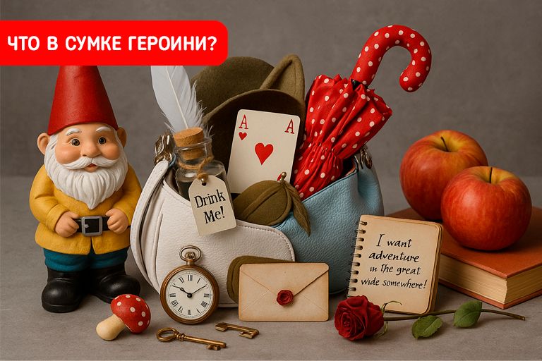 Что в сумке героини? 