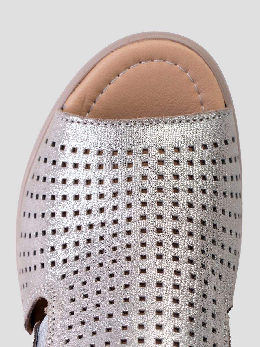 Босоножки женские летние на каблуке натуральная кожа кожаные HX056-023K