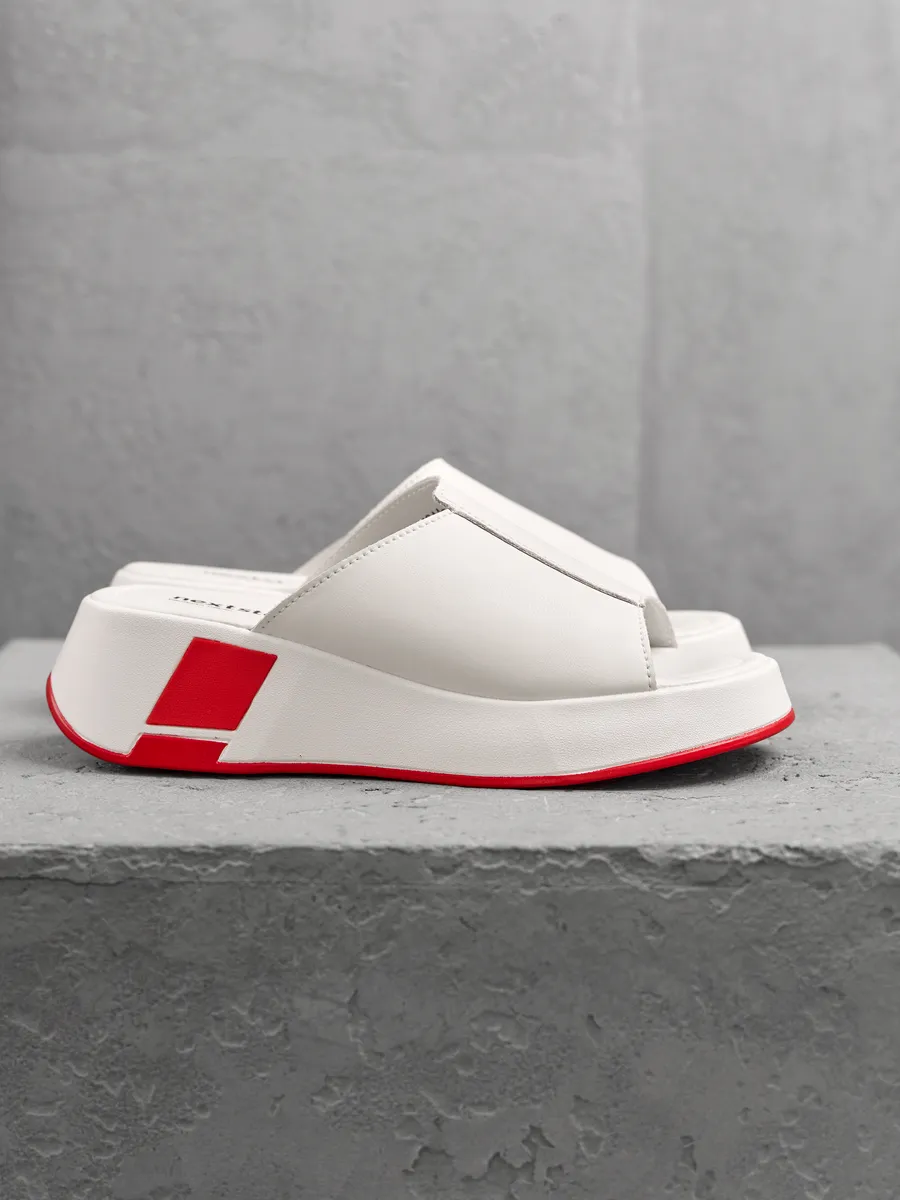 Сабо женские кожаные на платформе летние медицинские UQX-41244-2B-SP