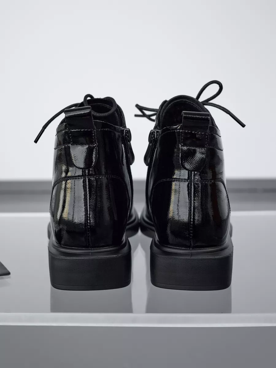 Ботинки женские демисезонные натуральная кожа на платформе XMM-42216-2A-SB