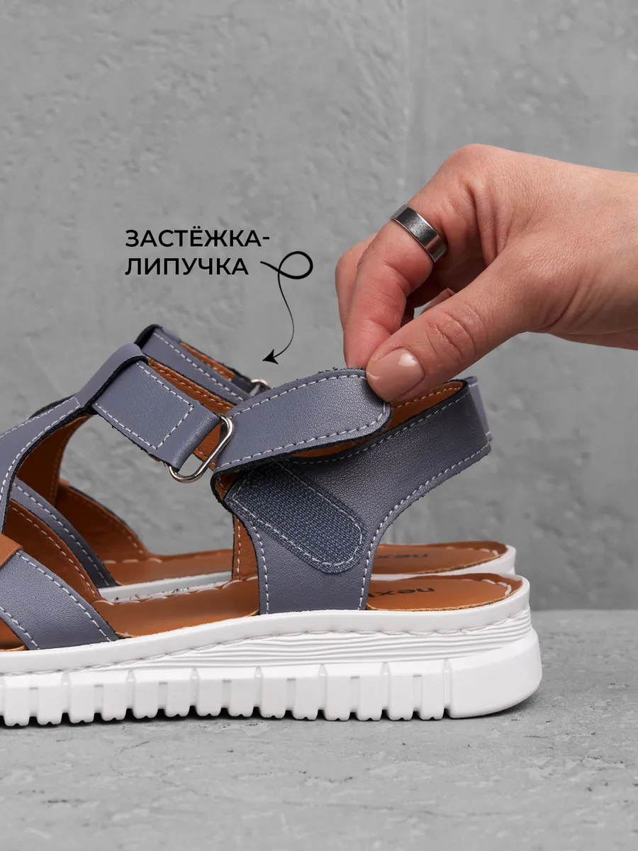 Босоножки женские летние на платформе натуральная кожа 41-BKY19-22-1022