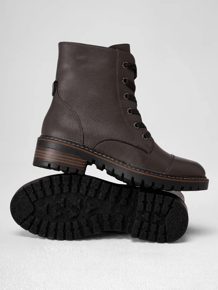 Ботинки женские зимние натуральная кожа 25-ZBE18-7-105k