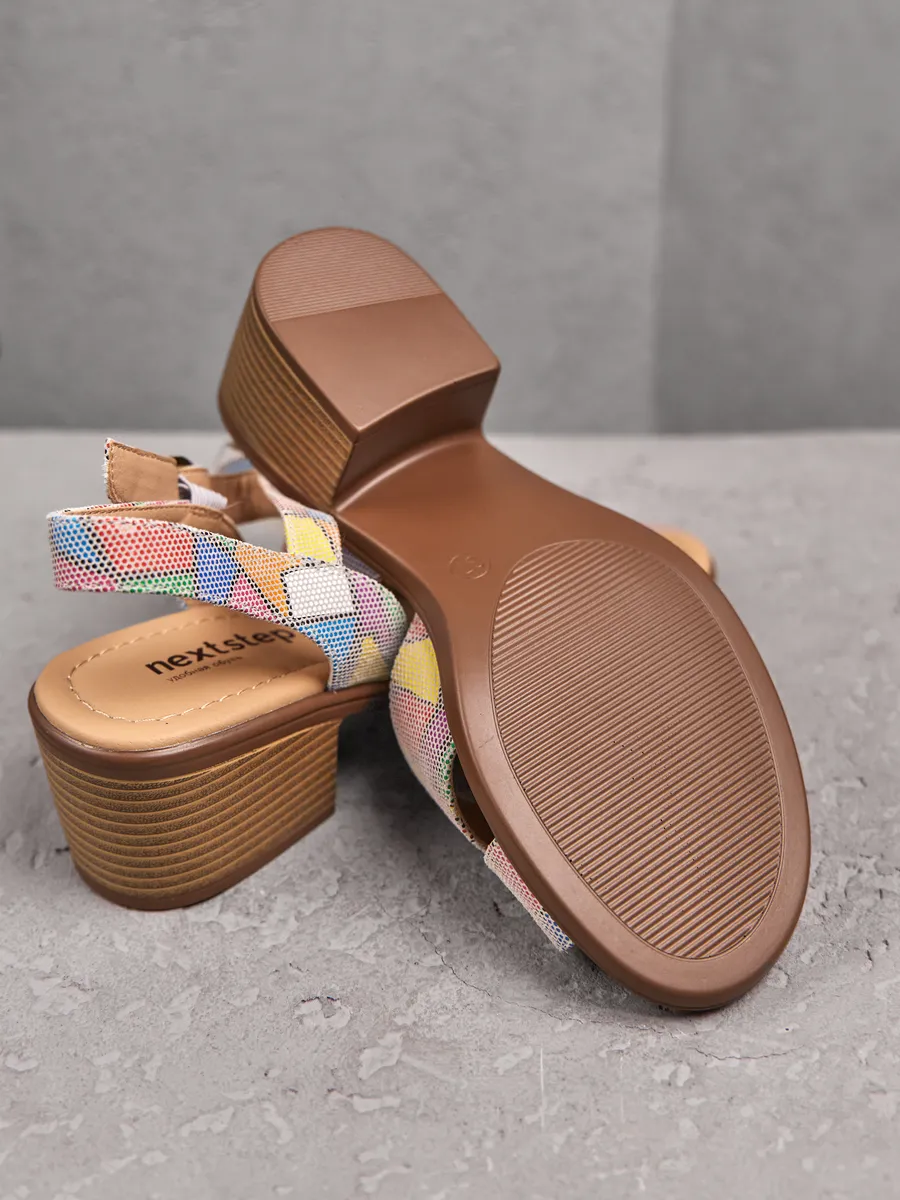 Босоножки женские летние натуральная кожа XJU-51377-6Y-KP