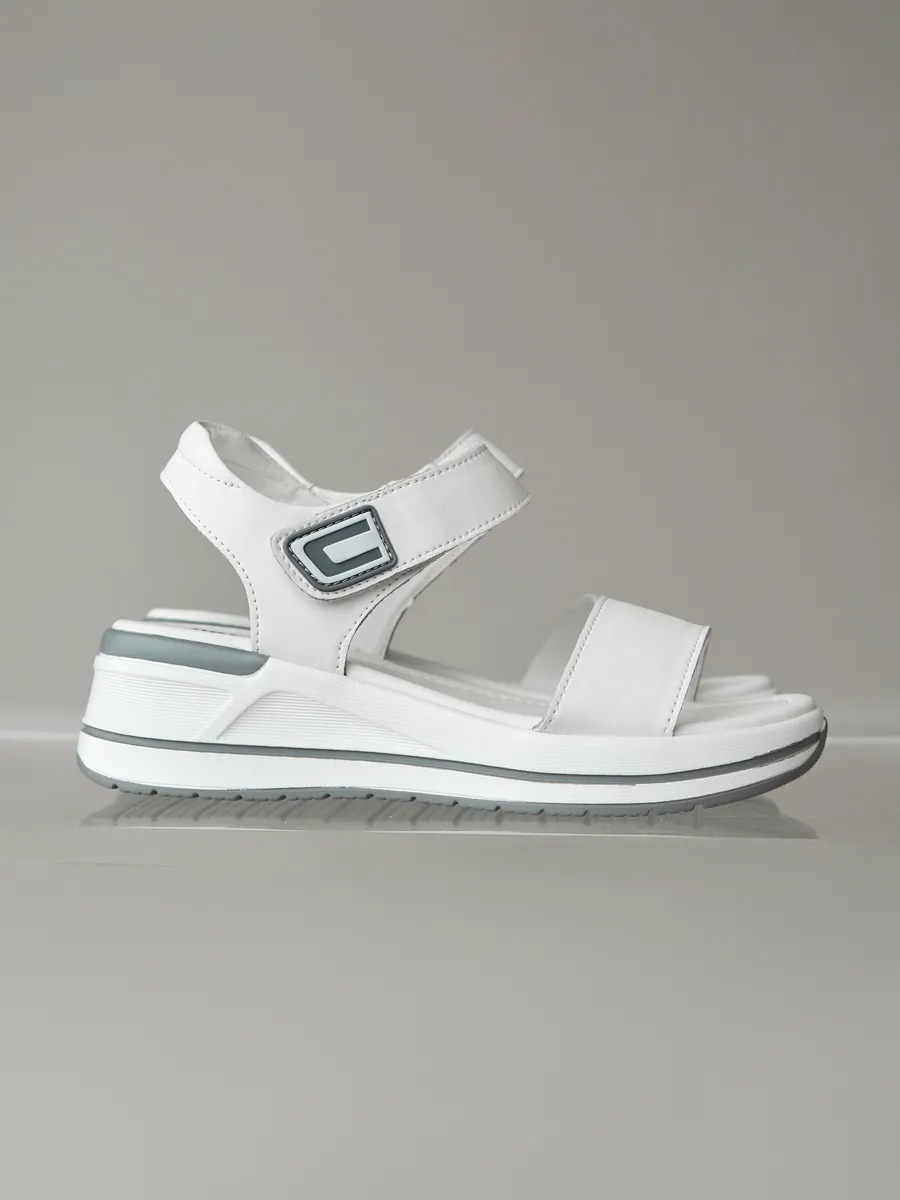 Босоножки женские летние без каблука натуральная кожа FB251-010