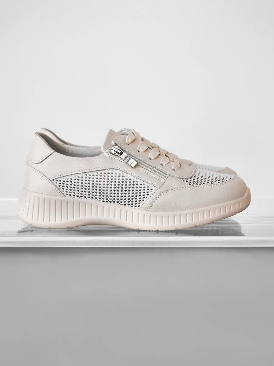 Кроссовки женские летние на платформе дышащие RN160-010