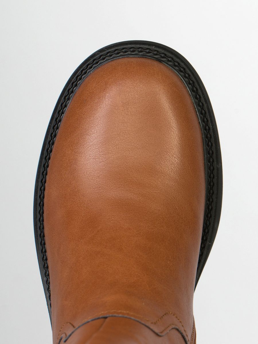 Сапоги зимние натуральная кожа на каблуке XMG-32737-3W-SI