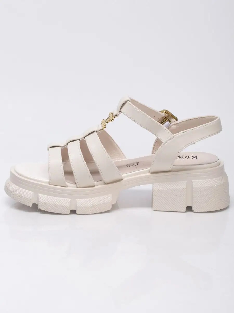 Босоножки женские натуральная кожа летние на платформе XJU-31352-1D-SP-K