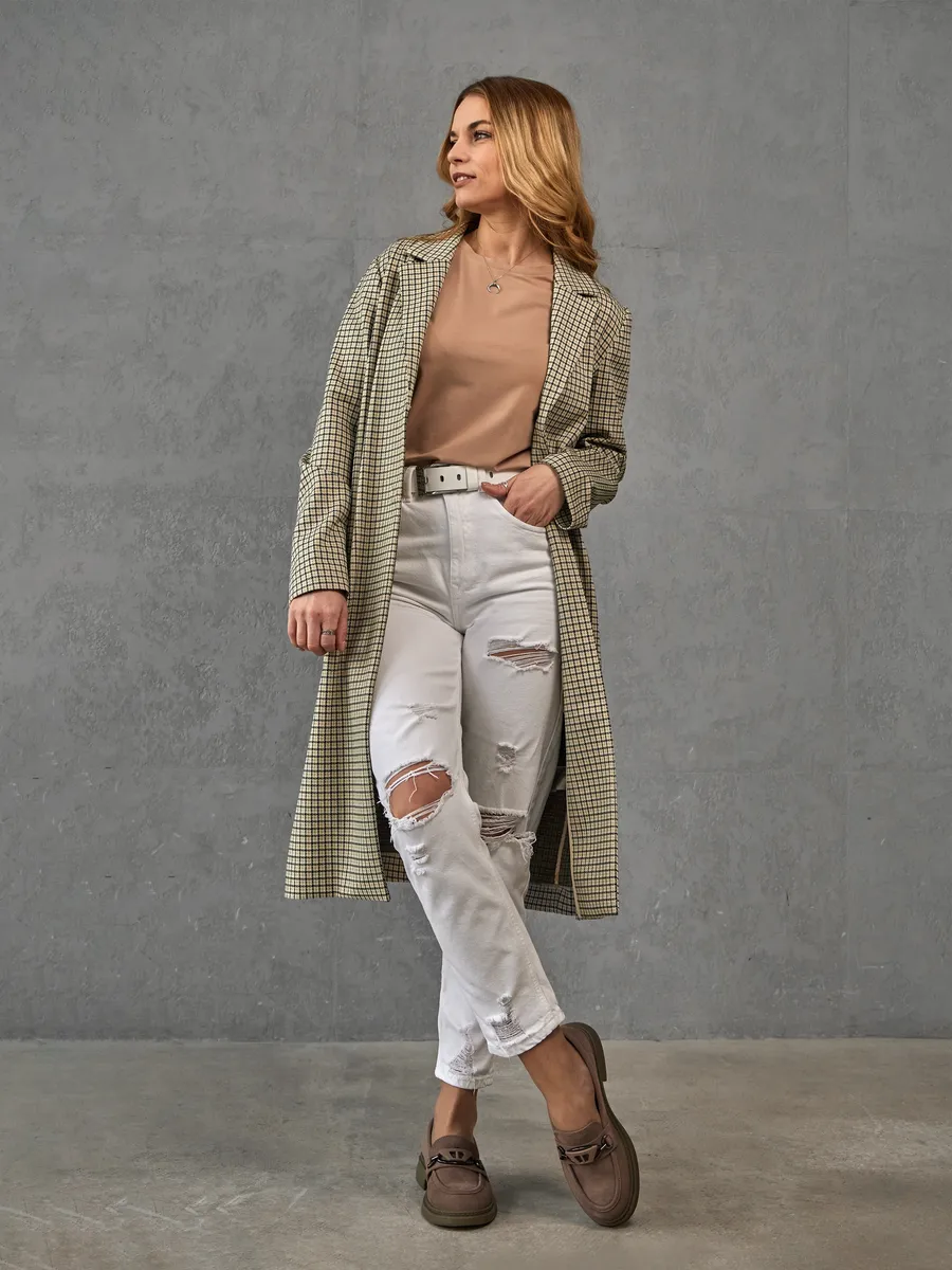 Лоферы женские замшевые натуральные на платформе 51-TZU3-13-210