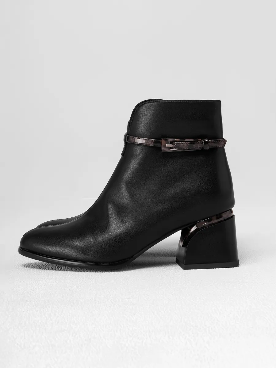 Ботильоны женские демисезонные натуральная кожа LA77-1