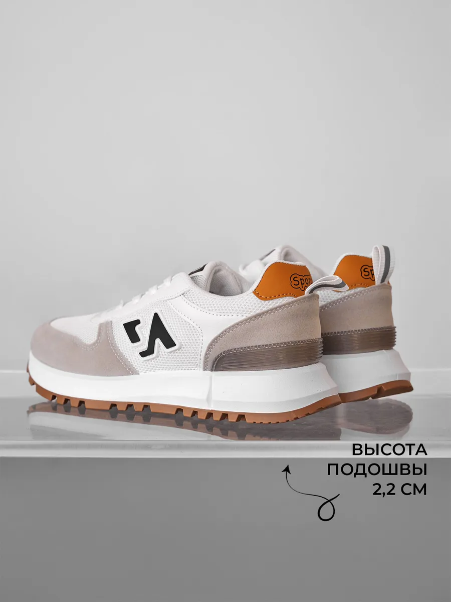 Кроссовки женские демисезонные белые спортивные для фитнеса AG022-021