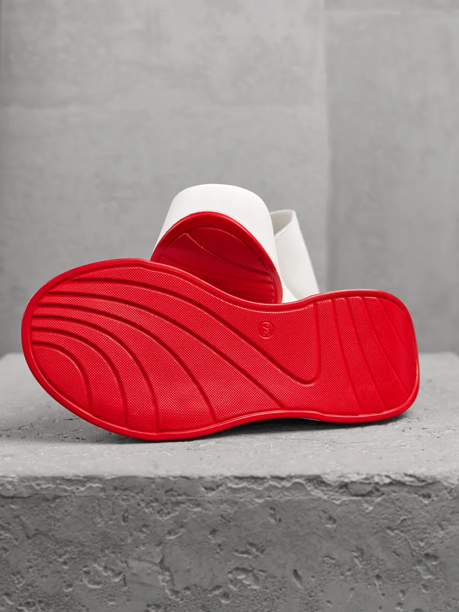 Сабо женские кожаные на платформе летние медицинские UQX-41244-2B-SP