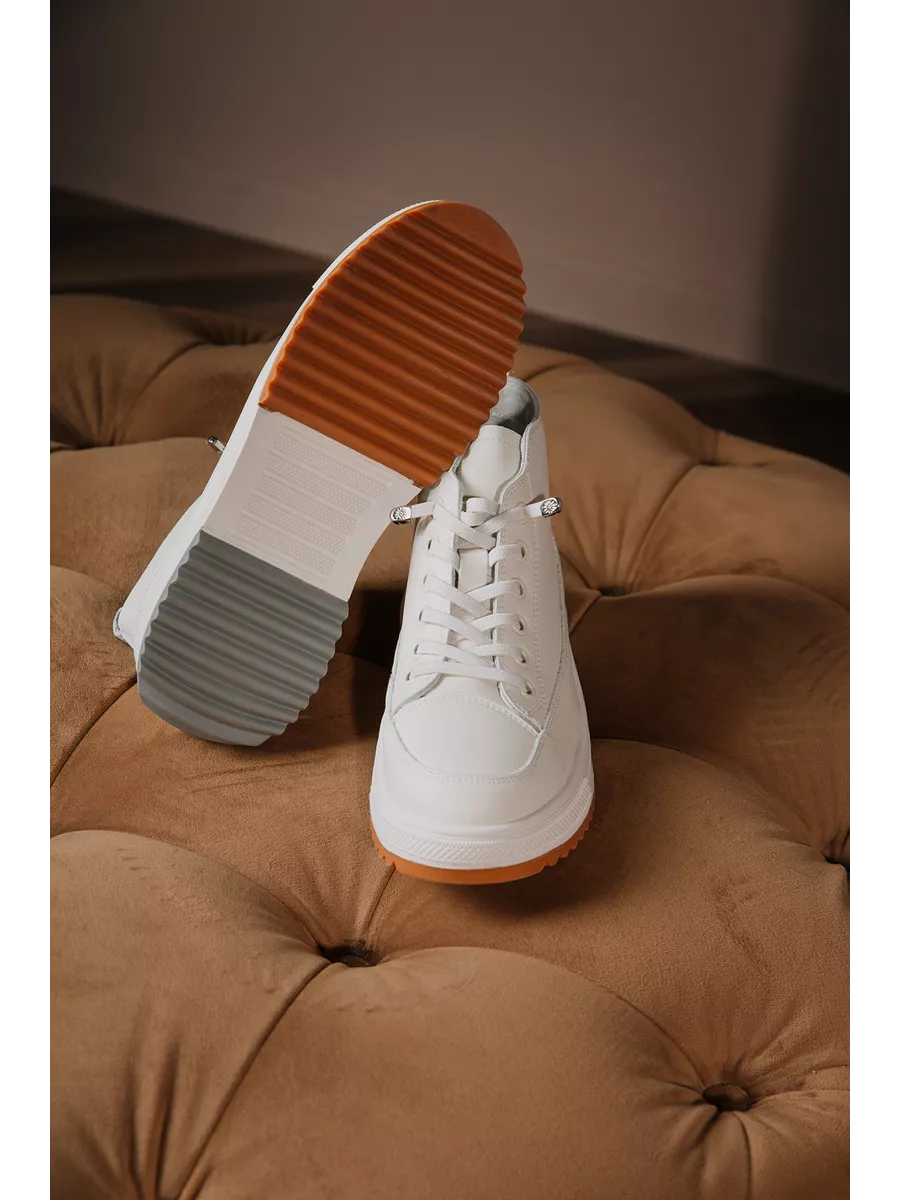 Кеды осенние натуральная кожа NU229-011