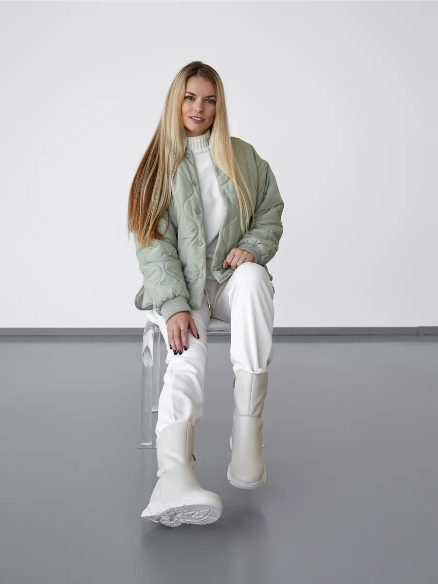 Полусапожки зимние натуральная кожа натуральная шерсть 21R2-6-120Z