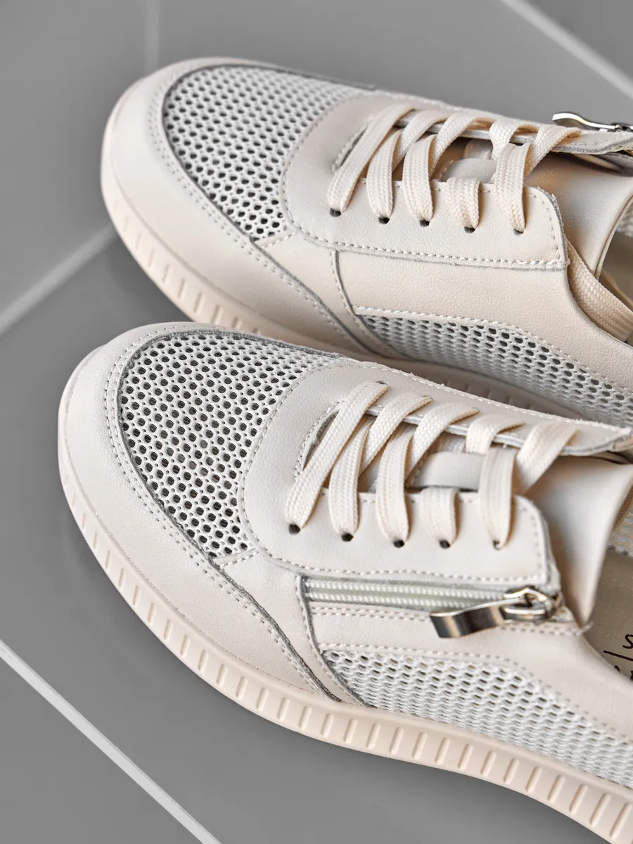 Кроссовки женские летние на платформе дышащие RN160-010