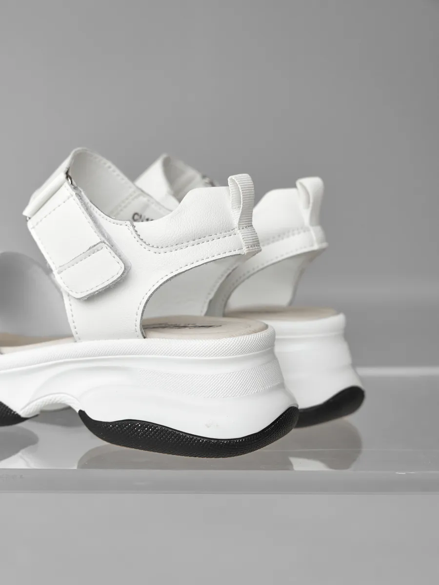 Босоножки женские на платформе летние натуральная кожа CN154-010