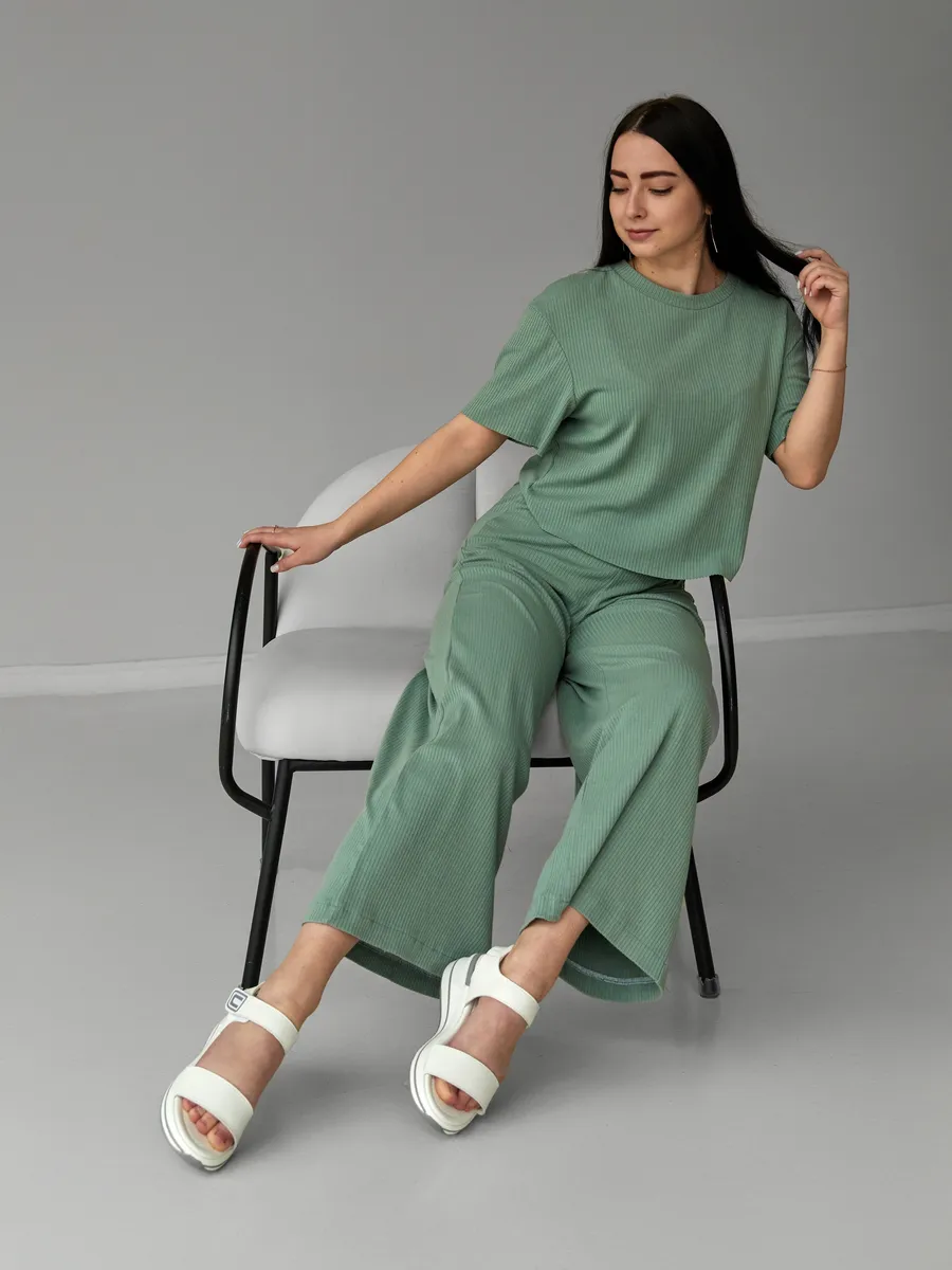 Босоножки женские летние без каблука натуральная кожа FB251-010